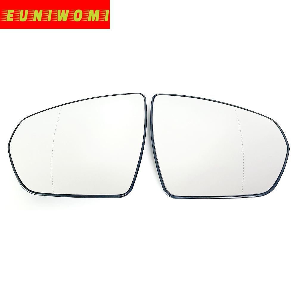 Wide Angle Heated Car Mirror Glass With Blind Spot For PEUGEOT 3008 SUV 5008 II 2016 2017 2018