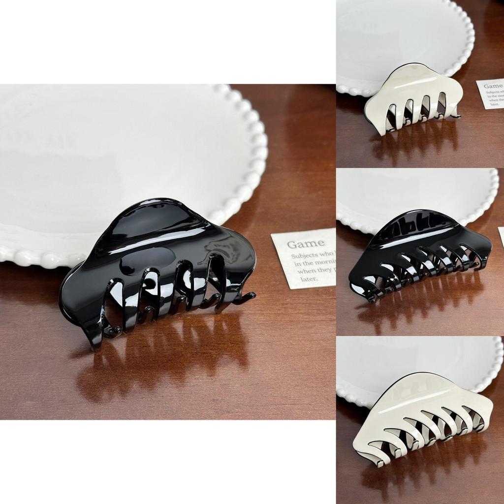 Stylish Large Acetate Hair Claw Clip For Thick Hair With Elegant Finish Ideal For Fashionable Women