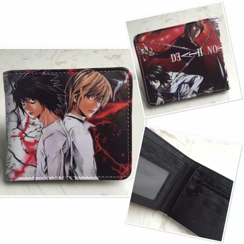 Anime DEATH NOTE L Coin PU Leather Wallet Cool