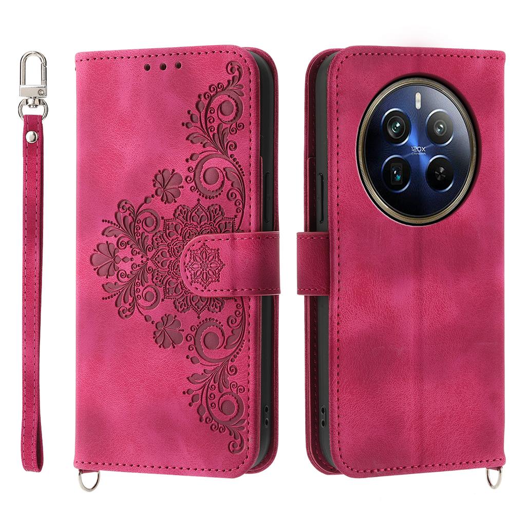 For Realme 12 Pro+ 5G/Realme 12 Pro 5G Multiple Card Slots PU Leather Case Stand Phone Cover