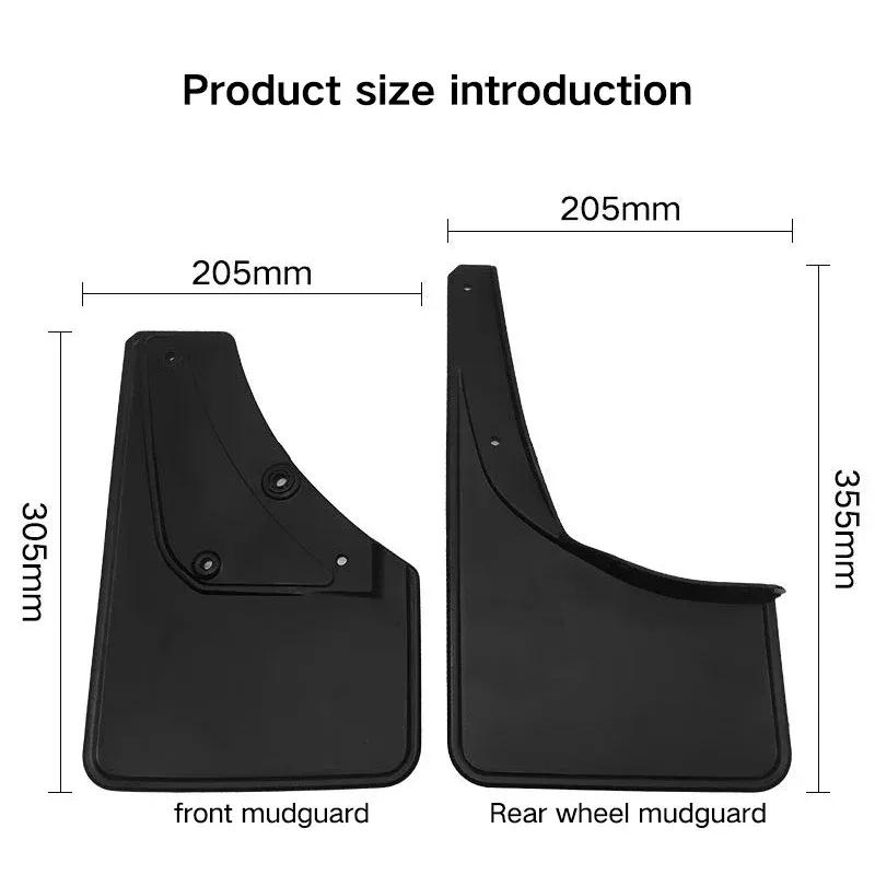 Car Accessories Mud Flaps For Suzuki Jimny Sierra JB74 JB64 - Front Rear Splash Guards Fender MudFlaps Mudguards