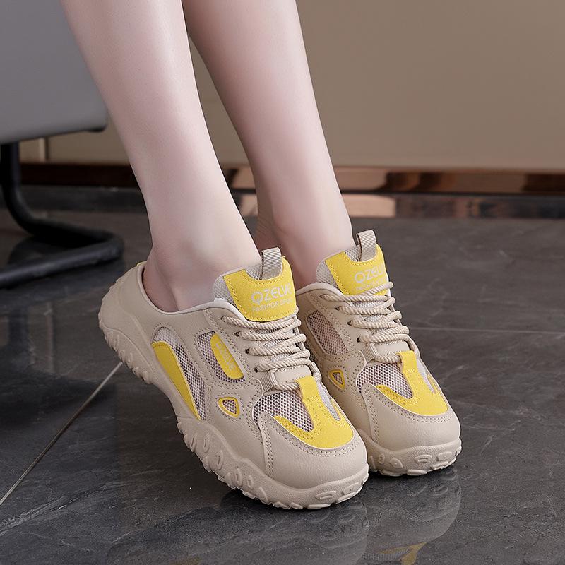 

Новые кроссовки для фитнеса с повышенной высотой и легким весом, с поддержкой свода стопы, повседневные - амортизирующие, нескользящие, удобные, уличные полушлепанцы 35