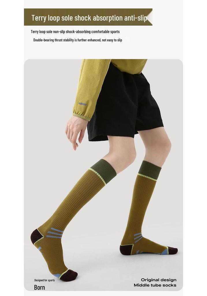 Renaissance Women's Compression Socks for Fitness and Marathon - Enhance Muscle Function with Long Calf Design