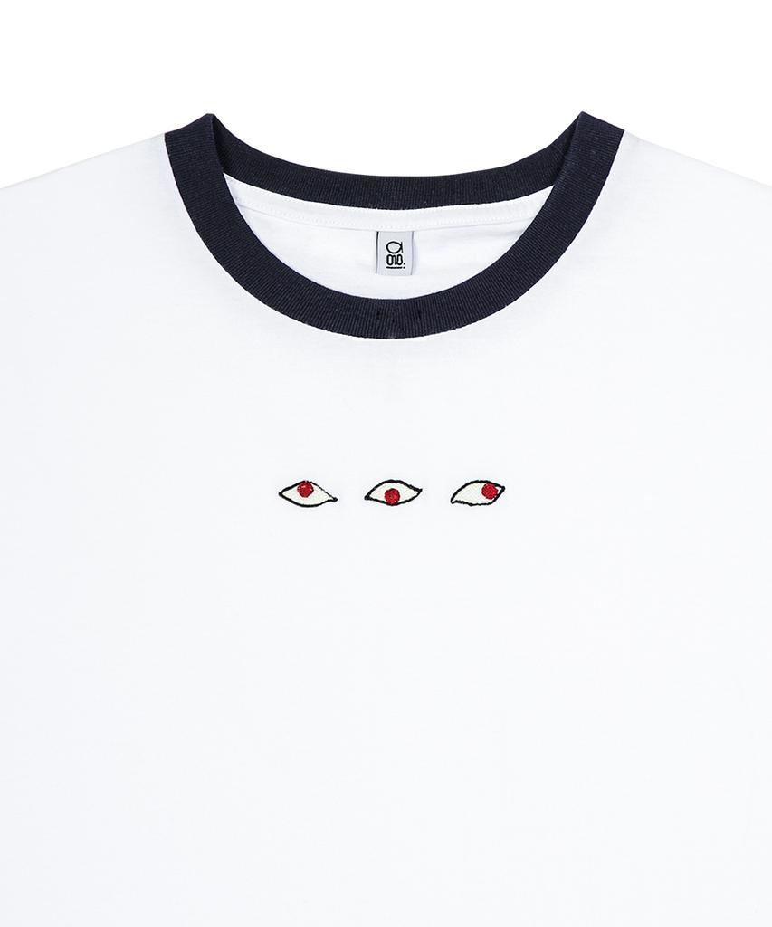 OGI Embroidered Ringer T-Shirt Size 01