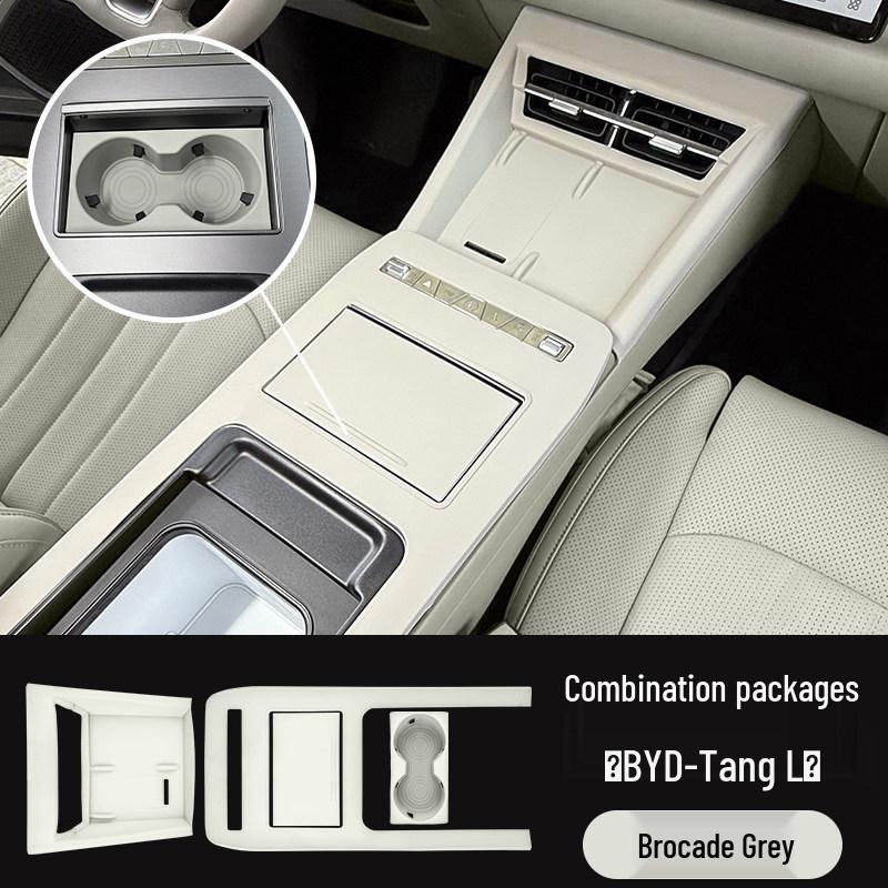 BYD Tang L Silikon Schalthebel & Konsolenmatte mit kabellosem Ladegerät