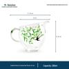 Mr. Nanshan Kung Fu Tea Decal Glass Fair Cup