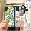 Wristband Back Cover Phone Case For UMIDIGI A11 Pro Max Waterproof Fashion Design Durable Phone Holder Soft case Lanyard