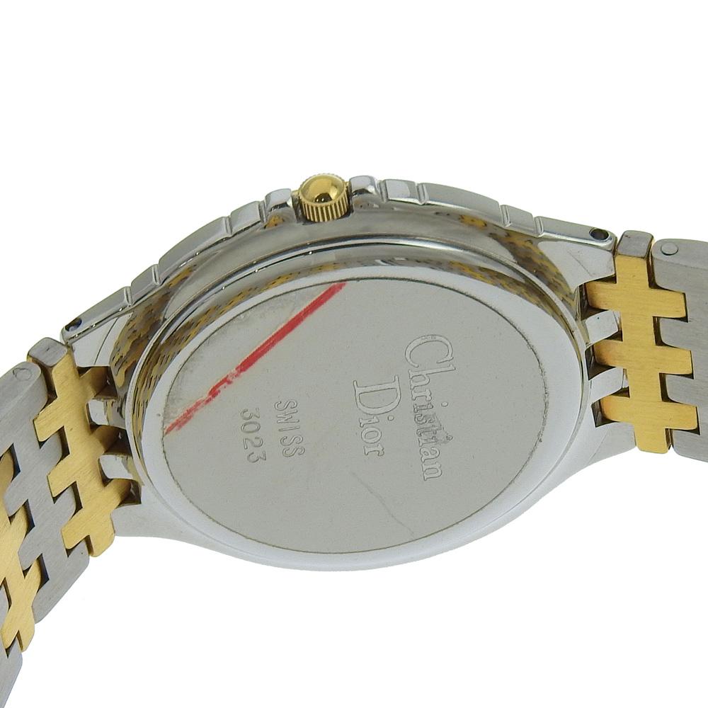 Dior combination Watches 3023 WhiteDial Stainless Steel/Plated Gold Quartz Analog display Boys Used