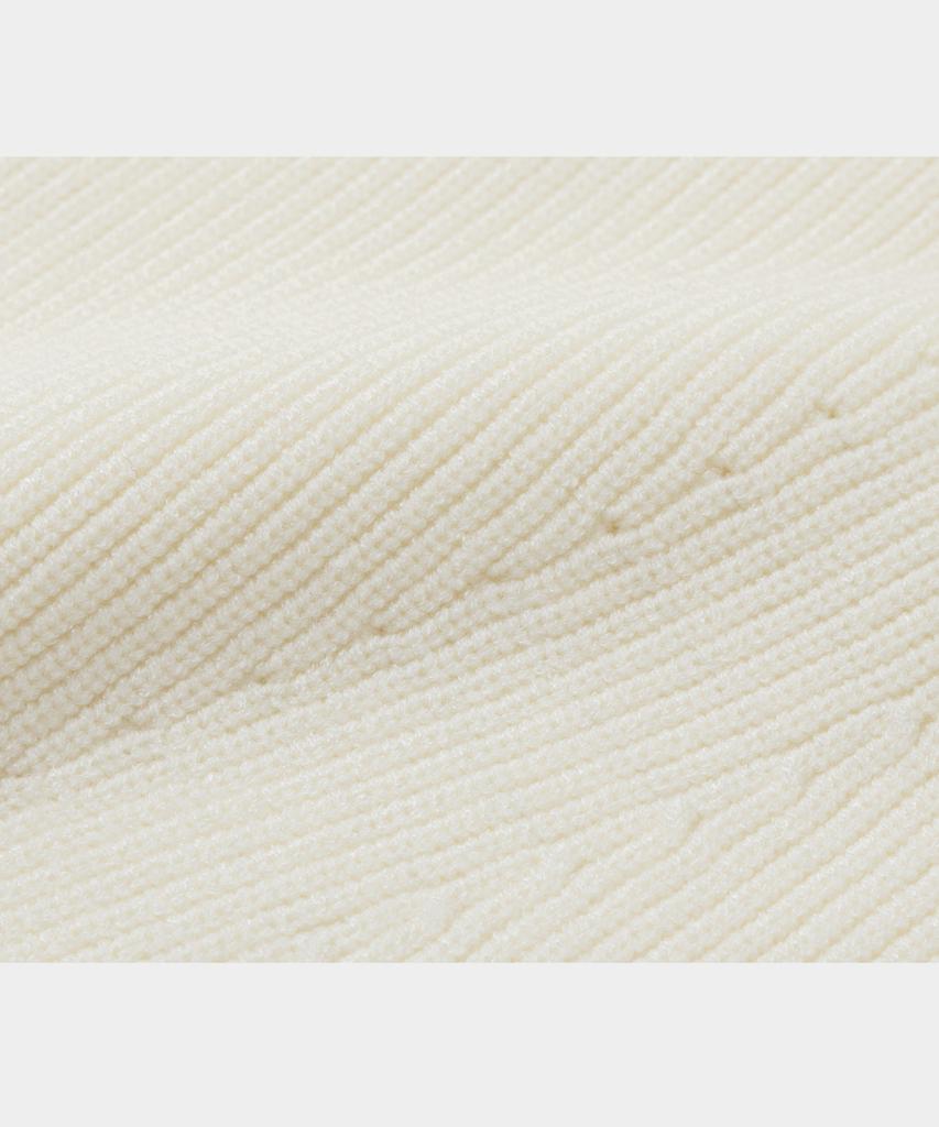 LETTERCOMO Essential Hazzi Round Knit Cream