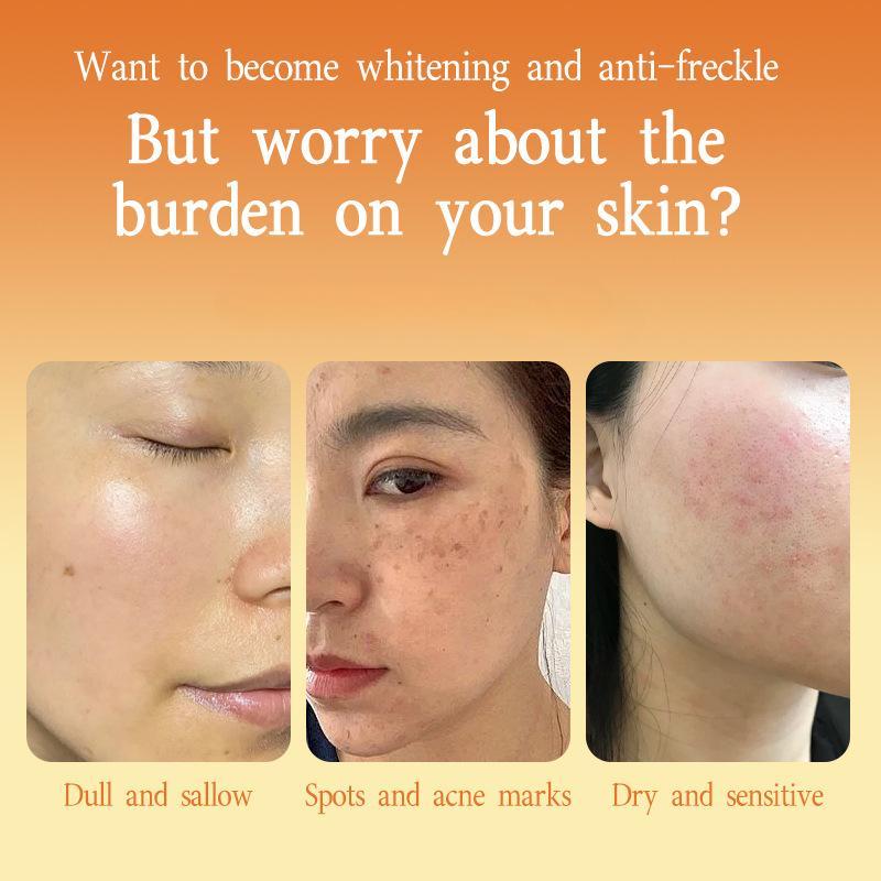 GONGPEI Niacinamide Moisturizing Acne Scar Removal Cream for Whitening Skin and Fading Spots Freckles