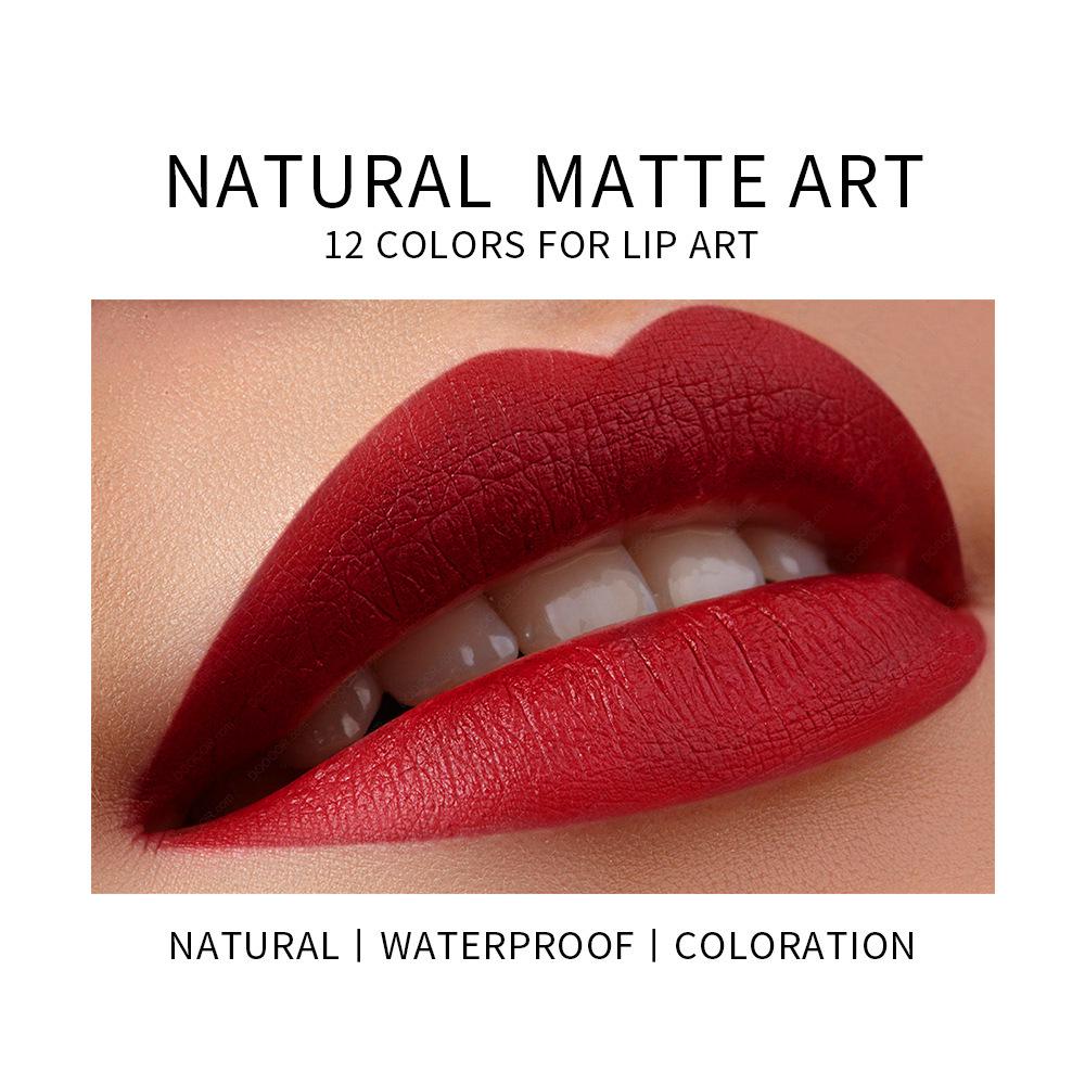 Exclusive Cross-Border Twist Lipstick Pen: Pigmented, Moisturizing Matte Lip Gloss & Easy-Apply Lip Glaze
