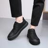 Fashion Lace-Up Men Casual Shoes Men's All-match Genuine Leather Sneakers Waterproof Vulcanized Shoes Men 2024 ComforthableWalking Shoes