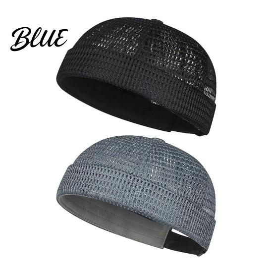 Outdoor Activity Hat 1/2Pcs Men Adjustable Custom Fit Breathable Mesh Design Lightweight Cap Foldable Hip-Hop Style Summer Activities Travel
