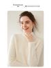 Cozy Cashmere Semi-High Neck Sweater: Slim Fit, Long Sleeve, Short, Loose Pullover - Perfect for Autumn/Winter