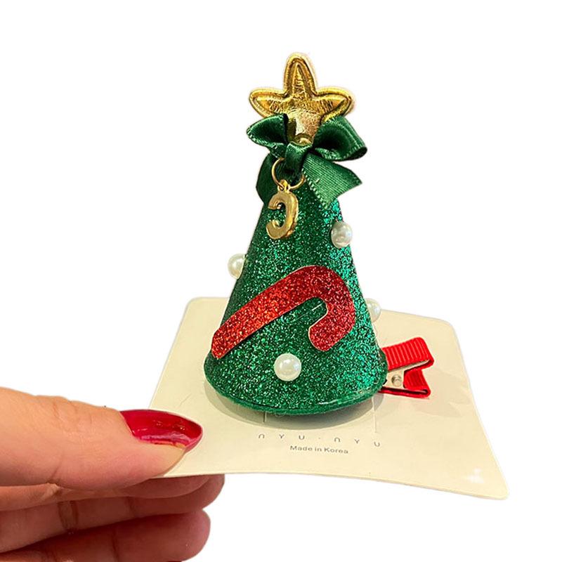 Cross-border Christmas Hair Clip: Cute Holiday Hairpin for Girls' Dress-up