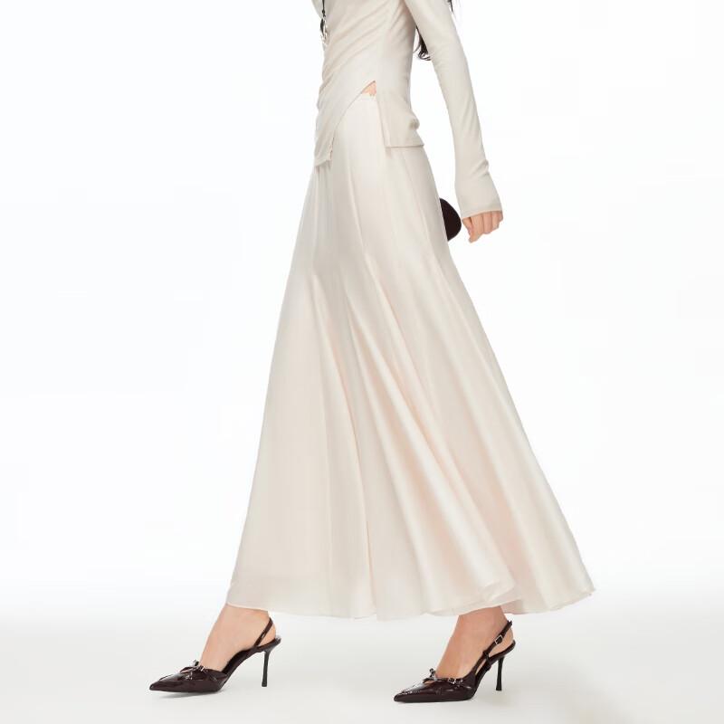 VEROMODA A-Line Zipper High-Waist Long Skirt