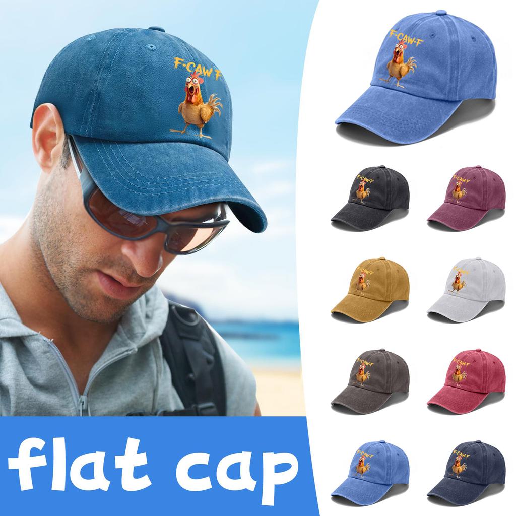 Fashionable Print Men's And Women's Adjustable Baseball Caps