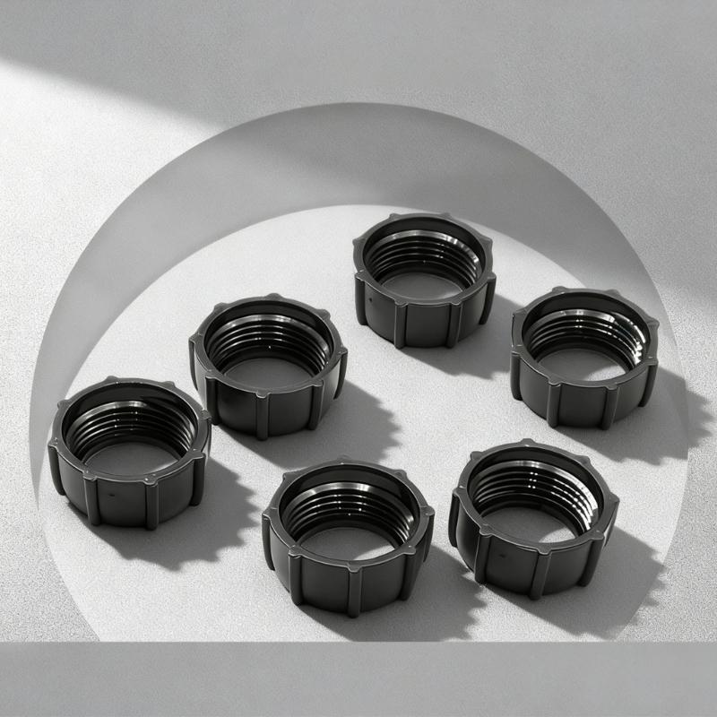 6 ks Náhradních utahovacích matic pro 17mm kulové klouby v držácích do vozidla, magnetických držácích a bezdrátových nabíječkách