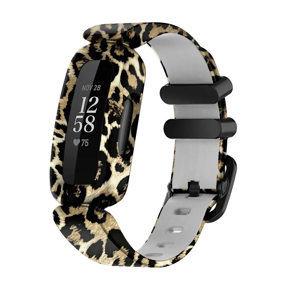 New Wrist Strap Silicone Bracelet For Fitbit Ace 3/inspire 2 Smart Watch Band Bracelet Replacement Kids Wristband Watchbands