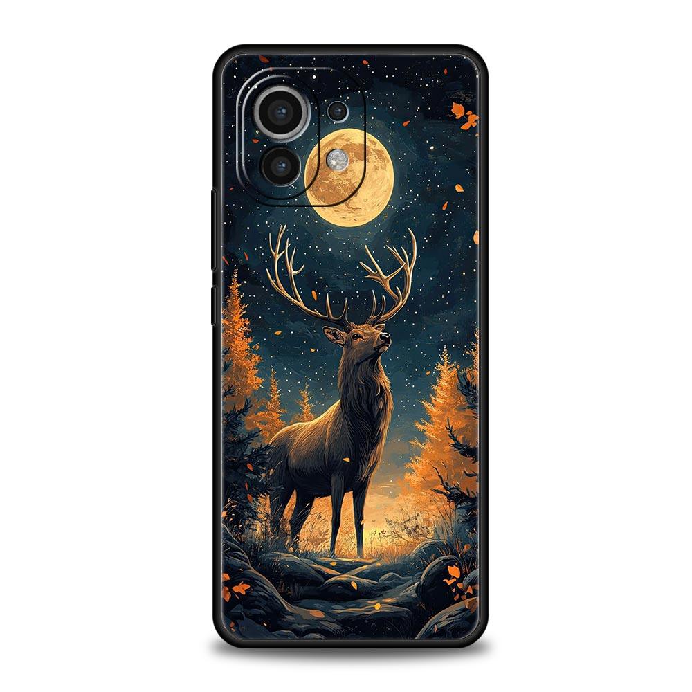 Deer Lichee Pattern Phone Case Cover for Xiaomi Mi 17 Pro Max 15 14 13 12 11 Ultra 15T 14T 13T 12T 11T Pro Lite Soft TPU Shell