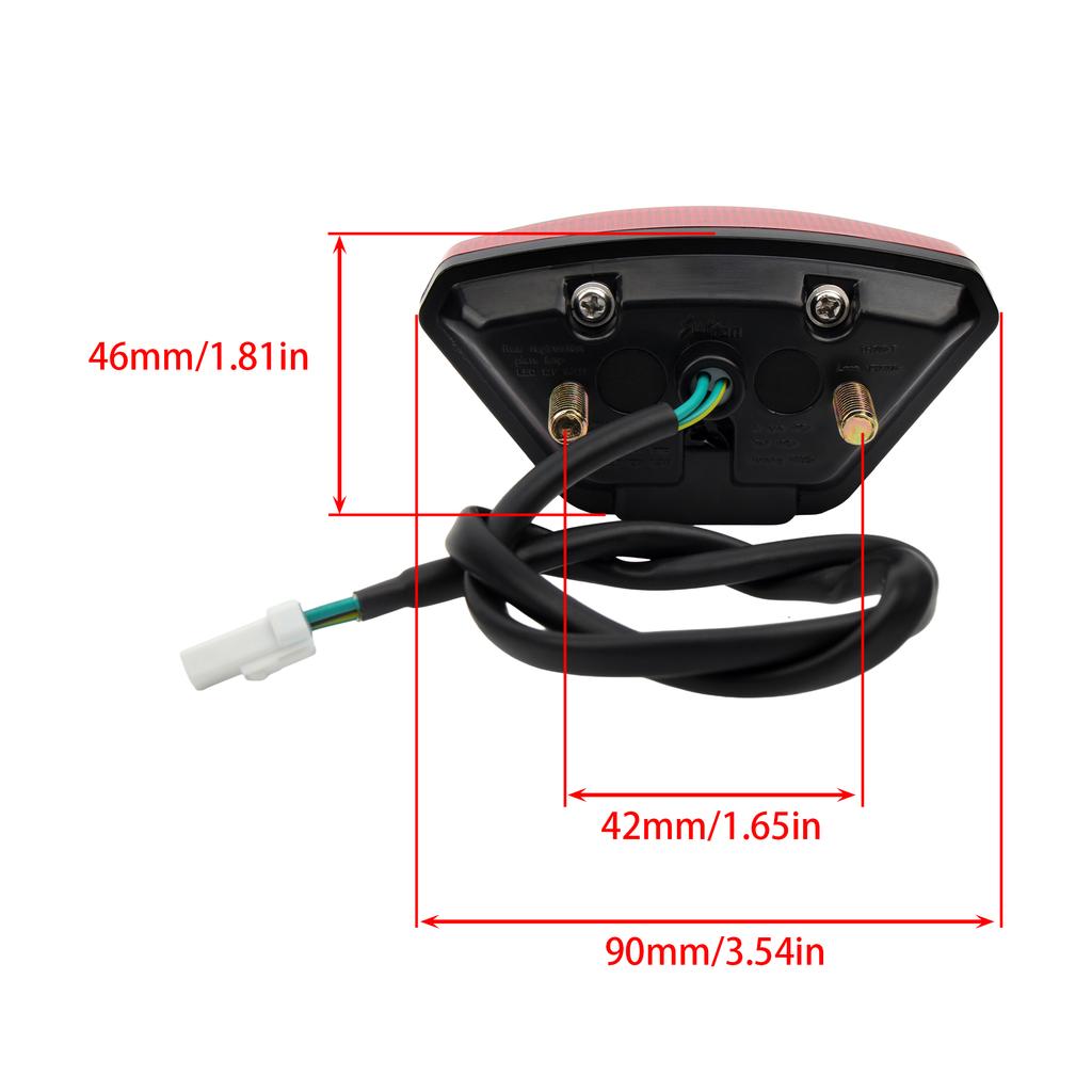 E-Bike Taillight For Surron Ultra Bee Motocross Rear Tail Lamp For SUR-RON Light 2024 Motorcycle Tuning Spare Accessories