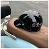 Trendy Brand Retro Harley Electric Car Motorcycle Helmet Personalized Windshield Summer Hard Hat Men and Women Sun Protection
