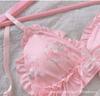 New Yugui Dog Underwear Japanese Girls Bra Cartoon No Steel Rim Small Breasts Gather Sexy Thin Student Suit