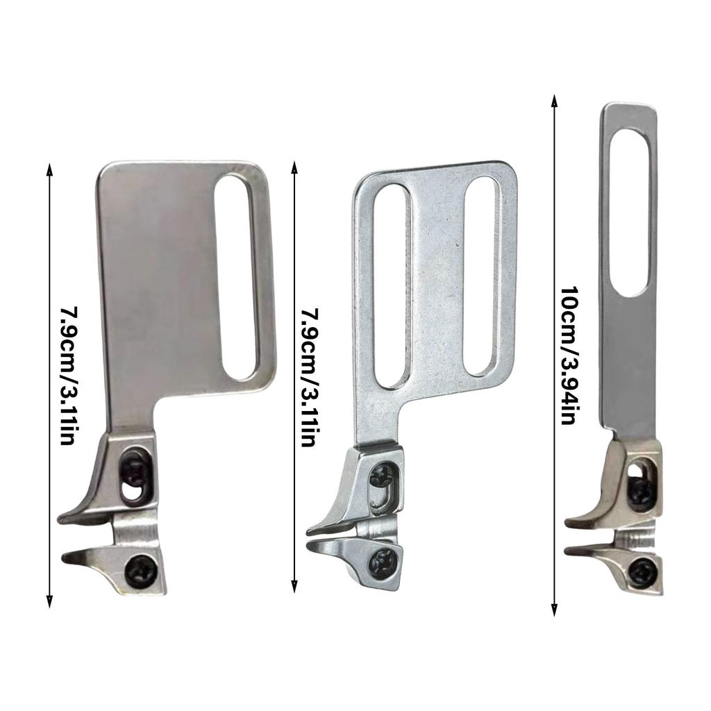 Sewing Machine Seam Guide Attachment Metal Hemming Guide Tool for W500 Industrial Coverstitch Sewing Machine