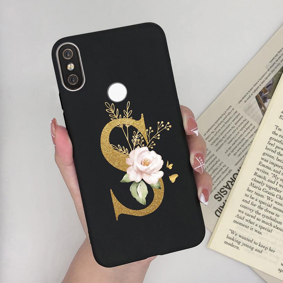 Case For Xiaomi Mi A2 A 2 Lite A1 A 1 MiA2 MiA1 Cute Letters TPU Silicone Bumper Soft Back Cover for Xiaomi Mi 5X 6X Phone Case