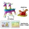 4D Cute Foil Balloons Xmas Party Ornaments Balloons  Home New Year Party Supply