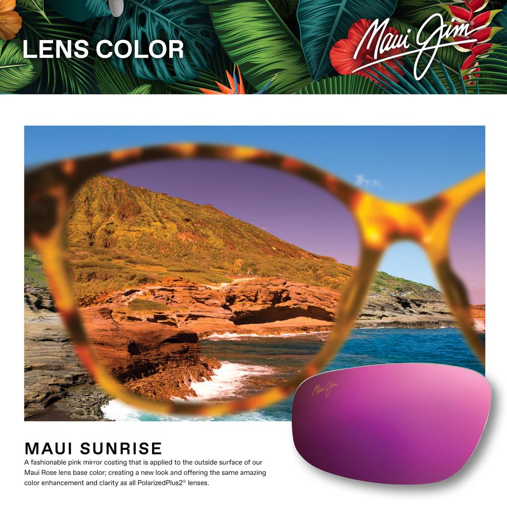 Maui Jim Polarized Sunglasses MJ0655SA 003 Size 56 [Maui Jim]