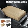 ELSUM1 1pc Pu Leather Car Armrest Box Height Increasing Protect Pad For Model 3 S X Y Roadster Bonina Valve Cap Accessories