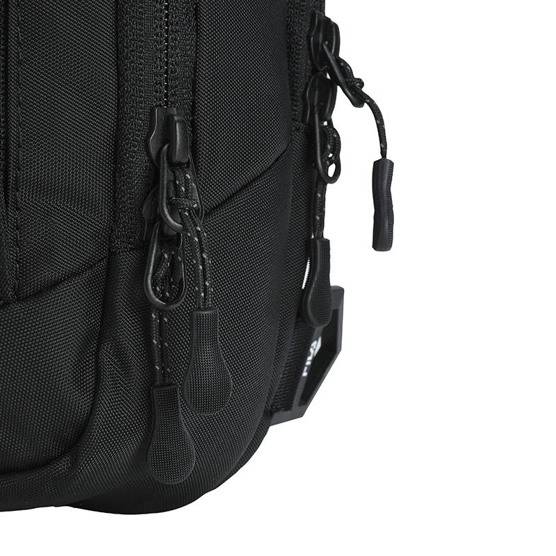 New FILA Fitness Series Fabric Sling Bag Men's Jet Black A13M521108FBK