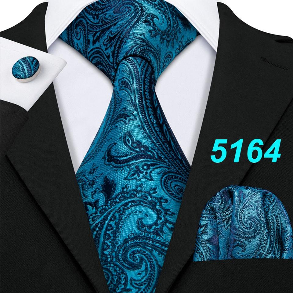 Barry.Wang Zestaw Krawat Poszetka Spinki do Mankietów Koralowy Różowy Jednolity na Przyjęcie Weselne