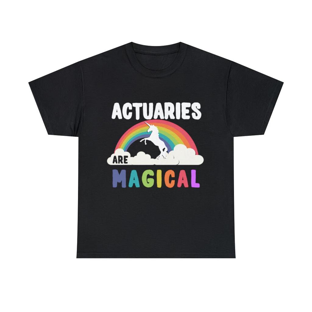 Actuaries Are Magical Graphic Tee Shirt, S-5XL