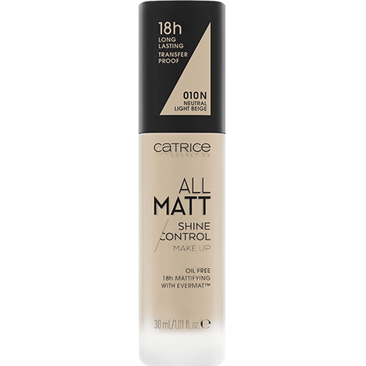 

Жидкая основа под макияж Catrice All Matt 30 мл
