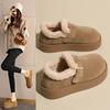 Thick-soled Velvet Doudou Birkenstocks New Winter Warm Birkenstocks Cotton Shoes Snow Boots