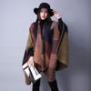 2025 Women's Fashion Plaid Scarf Shawl - All-Season Imitation Cashmere Cape