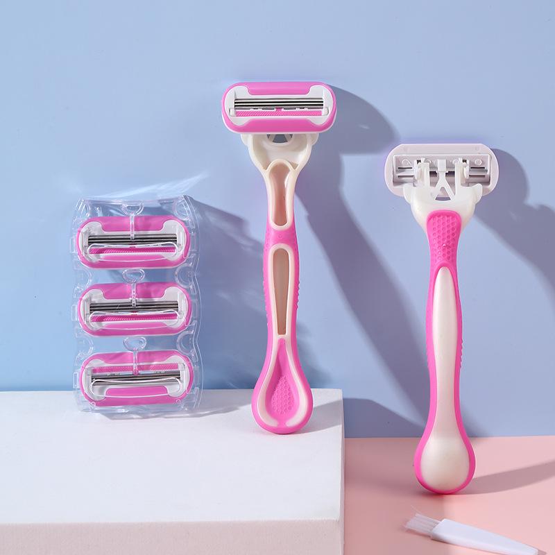 Popular Manual Razor for Women with Replacement Blades - Hair Removal & Epilator