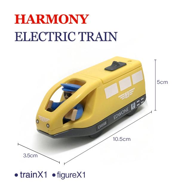 Electric Train Track Racing Magic  Accessories Combination Remote Control Motor Car Boy Toy Compatible Wood Rail