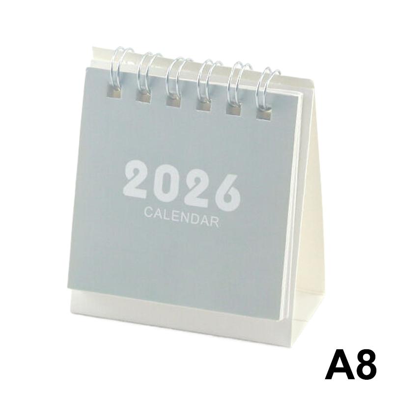 2026 Mini-Kalender Kreative Tisch-Tragbare Reisekalender Mit Schmetterlings-Capybara-Designs Monats- & Wochenplaner-Kalender