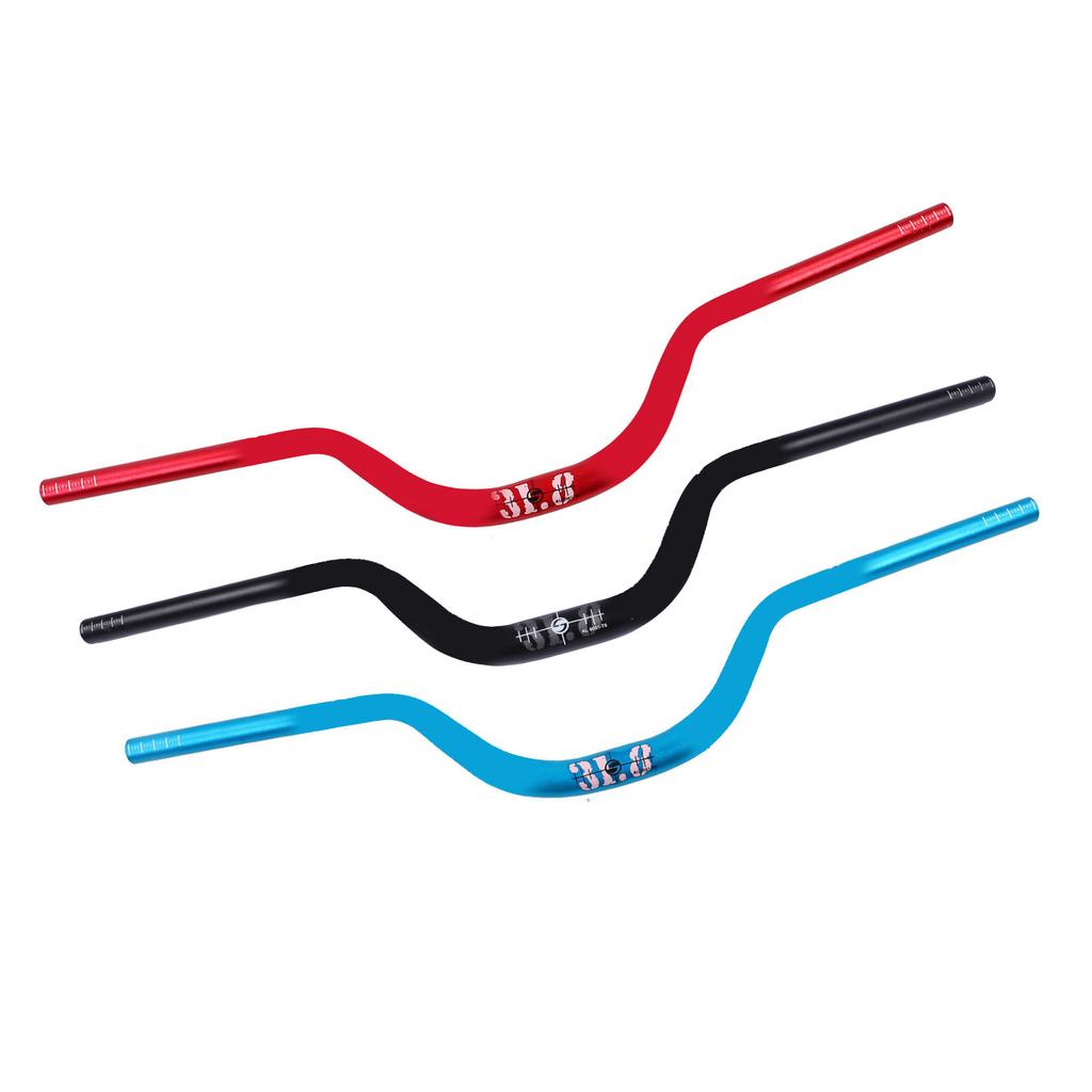 Riser Handlebar 31.8mm Riser Handlebar Riser Handlebar Replacement Aluminum Alloy for Mountain Road Bikes Fit 31.8mm Stem 780mm