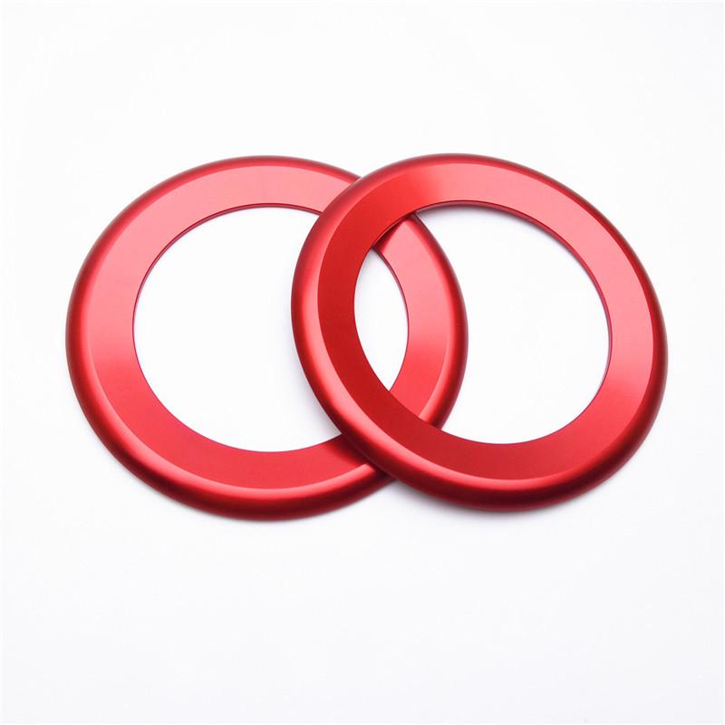 

Grand Cherokee Rear Door A-Pillar Speaker Aluminum Decorative Frame Custom Color Available