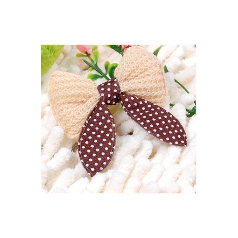 Handmade Butterfly Knot Hair Accessory For Children And Adults With Soft Yarn Material