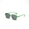 Square Glasses Large Frame Face Covering Versatile Sunglasses Women'S Casual Green Sunglasses Men