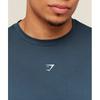 Gymshark Running T shirT Gs sTealTh Blue A3c2s Ud6s