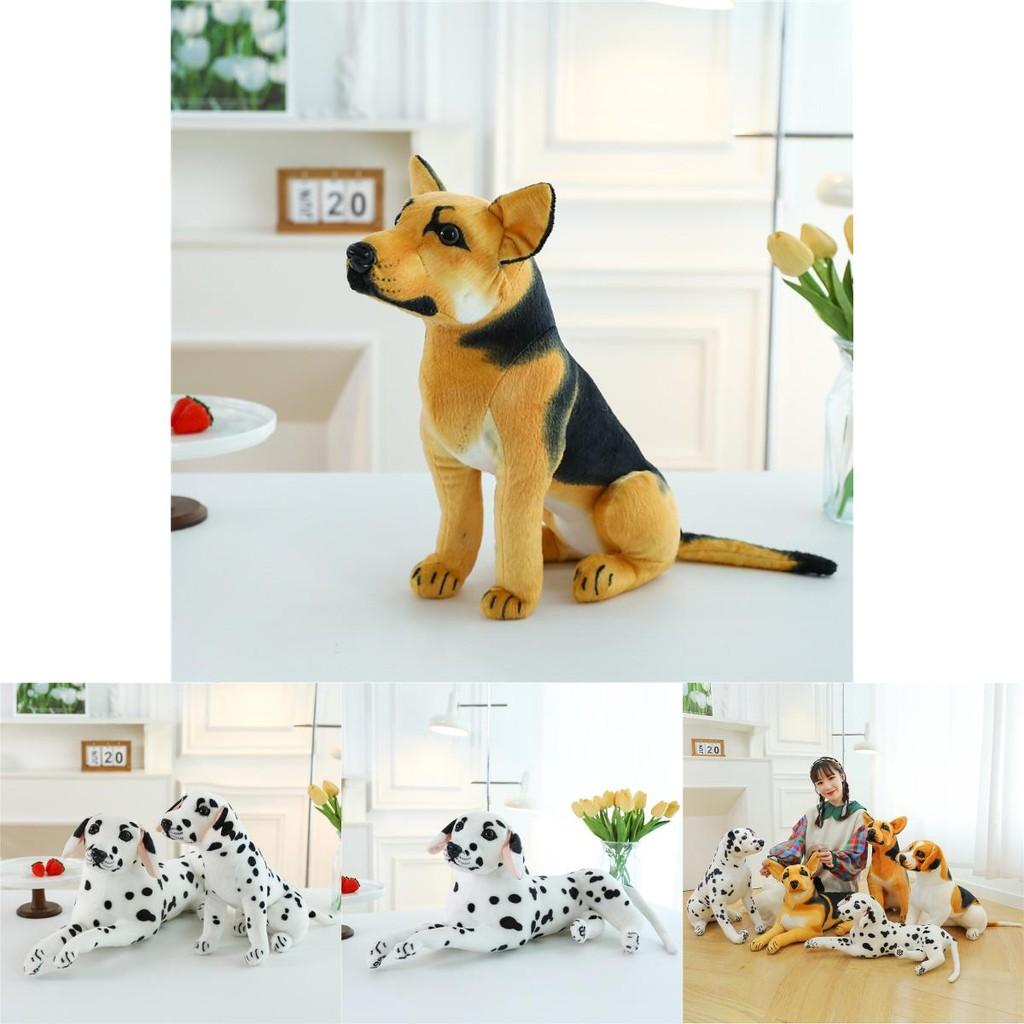 Miękka Wypchana Zabawka Szczeniak Krótki Plusz Owczarek Dalmatyńczyk Shar Pei Rekwizyt Do Łóżka Dla Dzieci