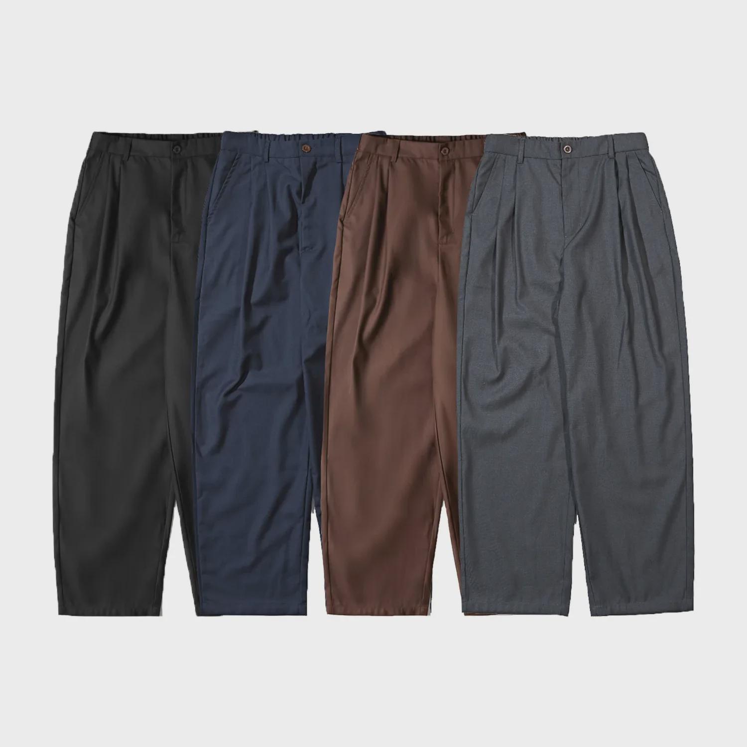 

RUIIENRS x ROPUCHA 2021 SS японские модные зауженные брюки FK082 XXL чёрный