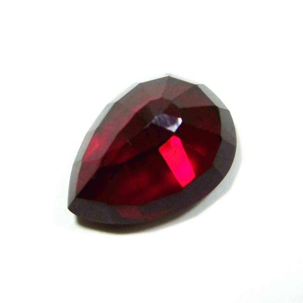 Pear Cut 7.90 Ct Natural Red Ruby   Rare Loose Gemstone Earring Size