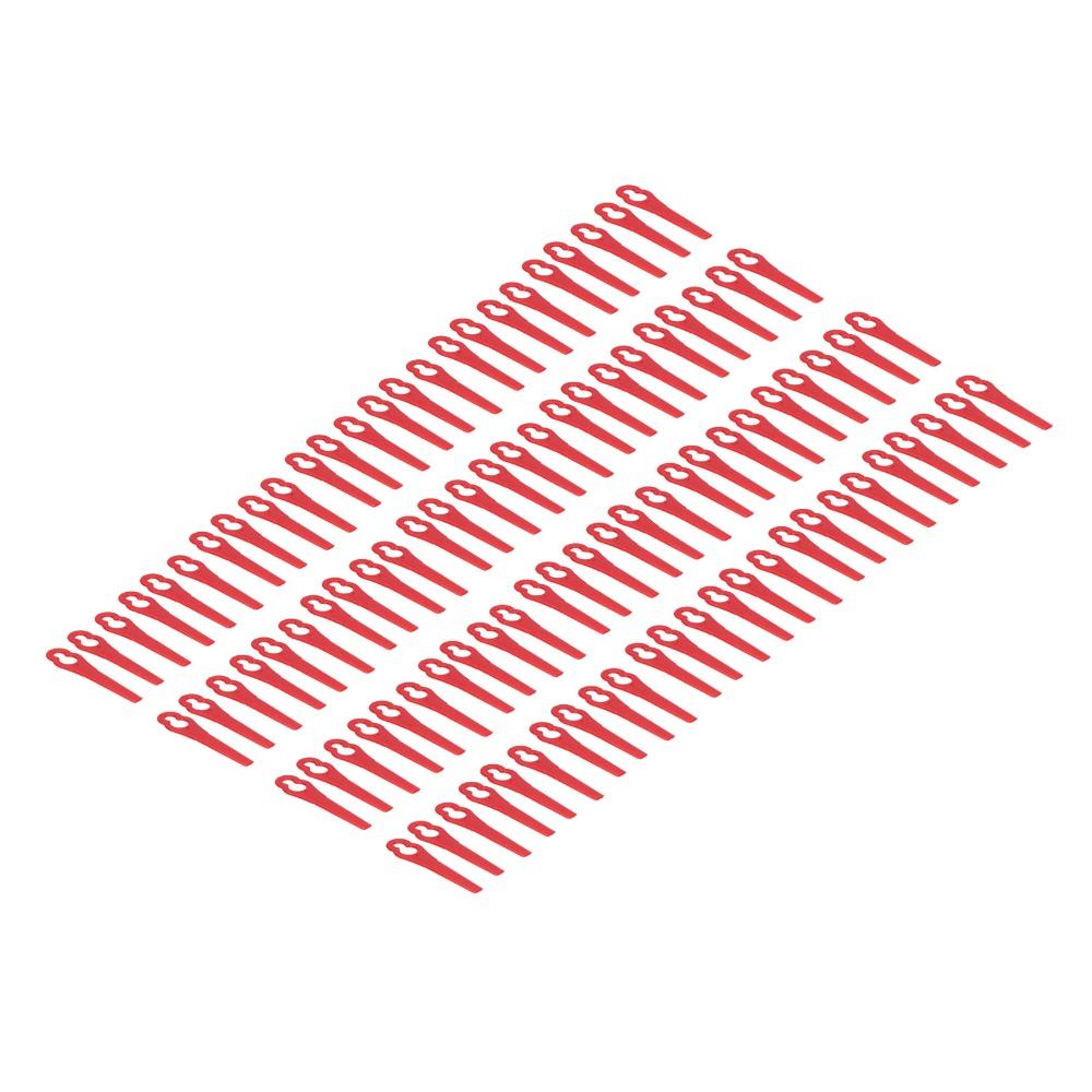 100pcs Plastic Plastic Cutter Blades Nylon Plastic Trimmer Blades Garden Pruning